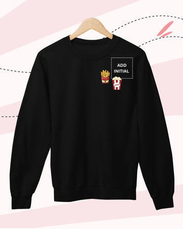 TINY EATS -  SWEATSHIRTS  - PRINT - BLACK