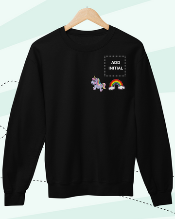 TINY DREAMS -  SWEATSHIRTS - PATCH - BLACK