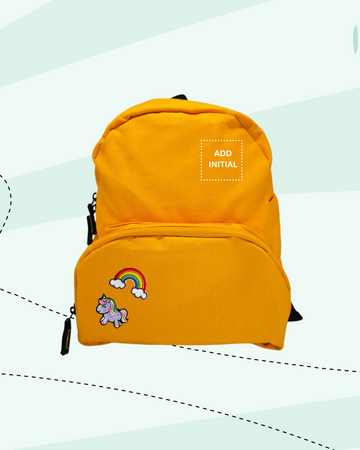 TINY DREAMS - BACKPACK YELLOW (PATCH)