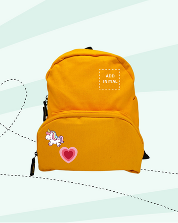 TINY DREAMS -  BACKPACK YELLOW (PRINT)