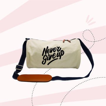 DUFFEL BAG - NEVER GIVE UP