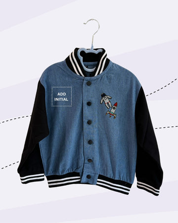 TINY EXPLORES DENIM VARSITY (PATCH)