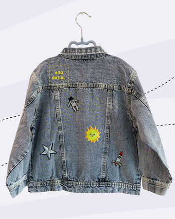 TINY PLAYS DENIM JACKET (PATCH)