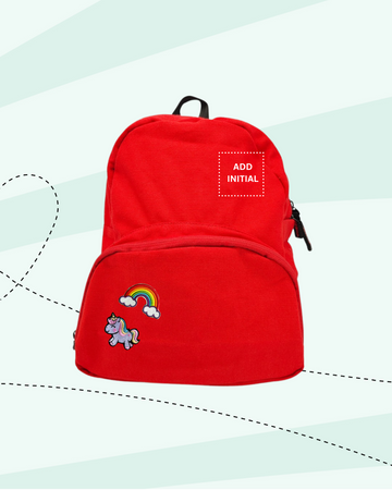 TINY DREAMS - BACKPACK RED (PATCH)