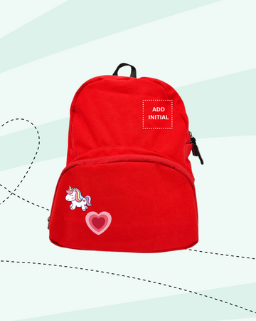 TINY DREAMS - BACKPACK RED (PRINT)