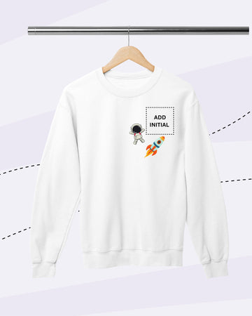 TINY EXPLORES -  SWEATSHIRTS  - PRINT - WHITE