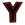 letter y