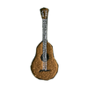 Patch shape guitar