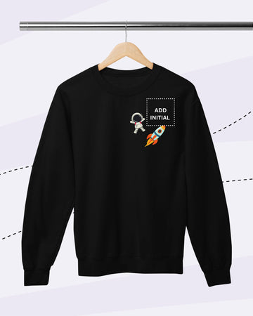 TINY EXPLORES -  SWEATSHIRTS  - PRINT - BLACK