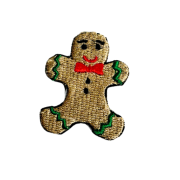 Tiny's Christmas ginger man patch