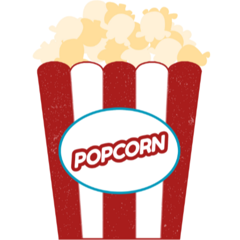 All small print - popcorn