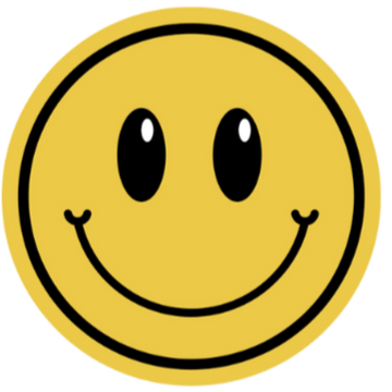 All small print - smiley
