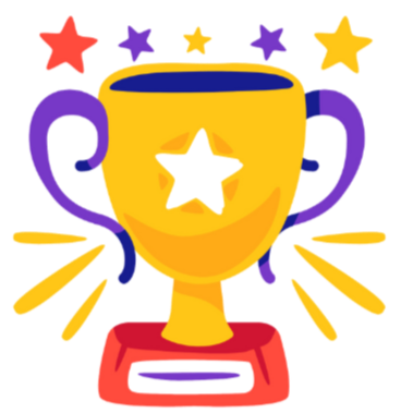All small print - trophy