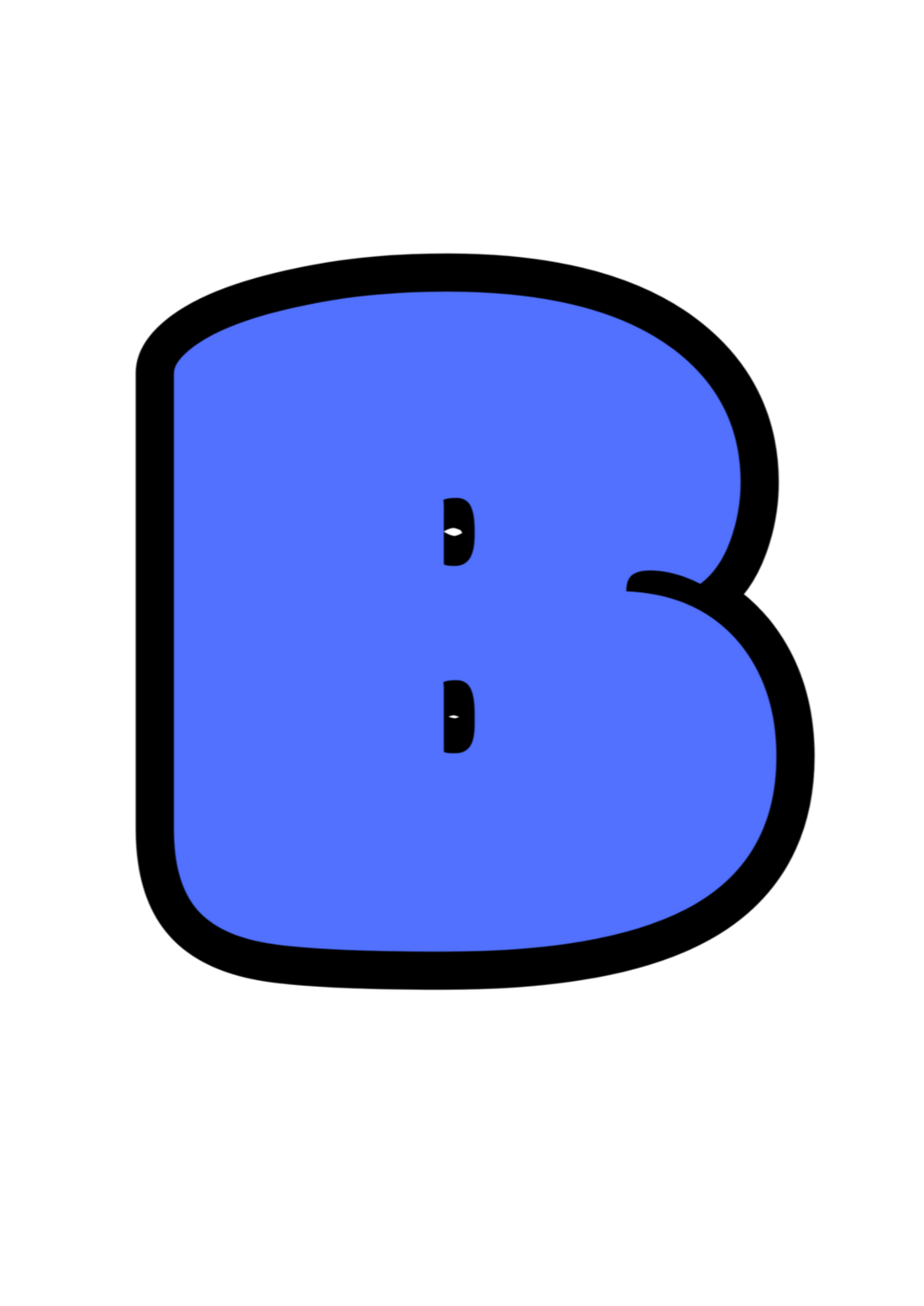 Letter B