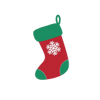 Tiny's Christmas Stocking print