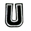 Patch letter U