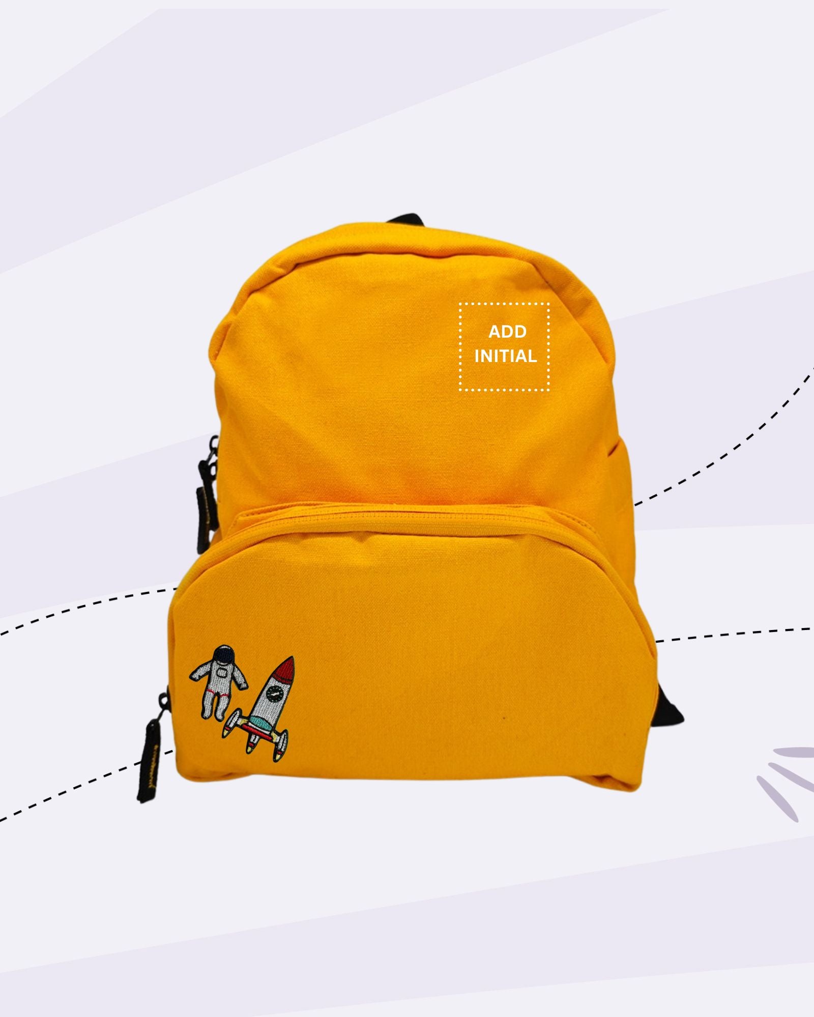 TINY EXPLORES - BACKPACK YELLOW (PATCH)