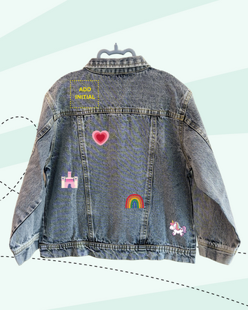 TINY DREAMS -  DENIM JACKET (PRINT)