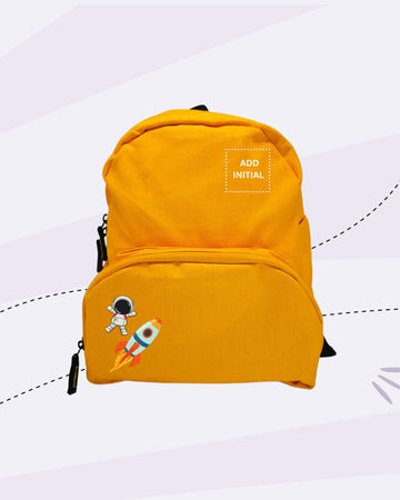 TINY EXPLORES -  BACKPACK YELLOW (PRINT)