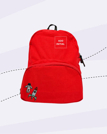 TINY EXPLORES - BACKPACK RED (PATCH)