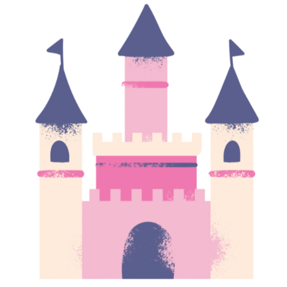 All small print - castle
