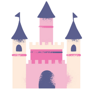 All small print - castle