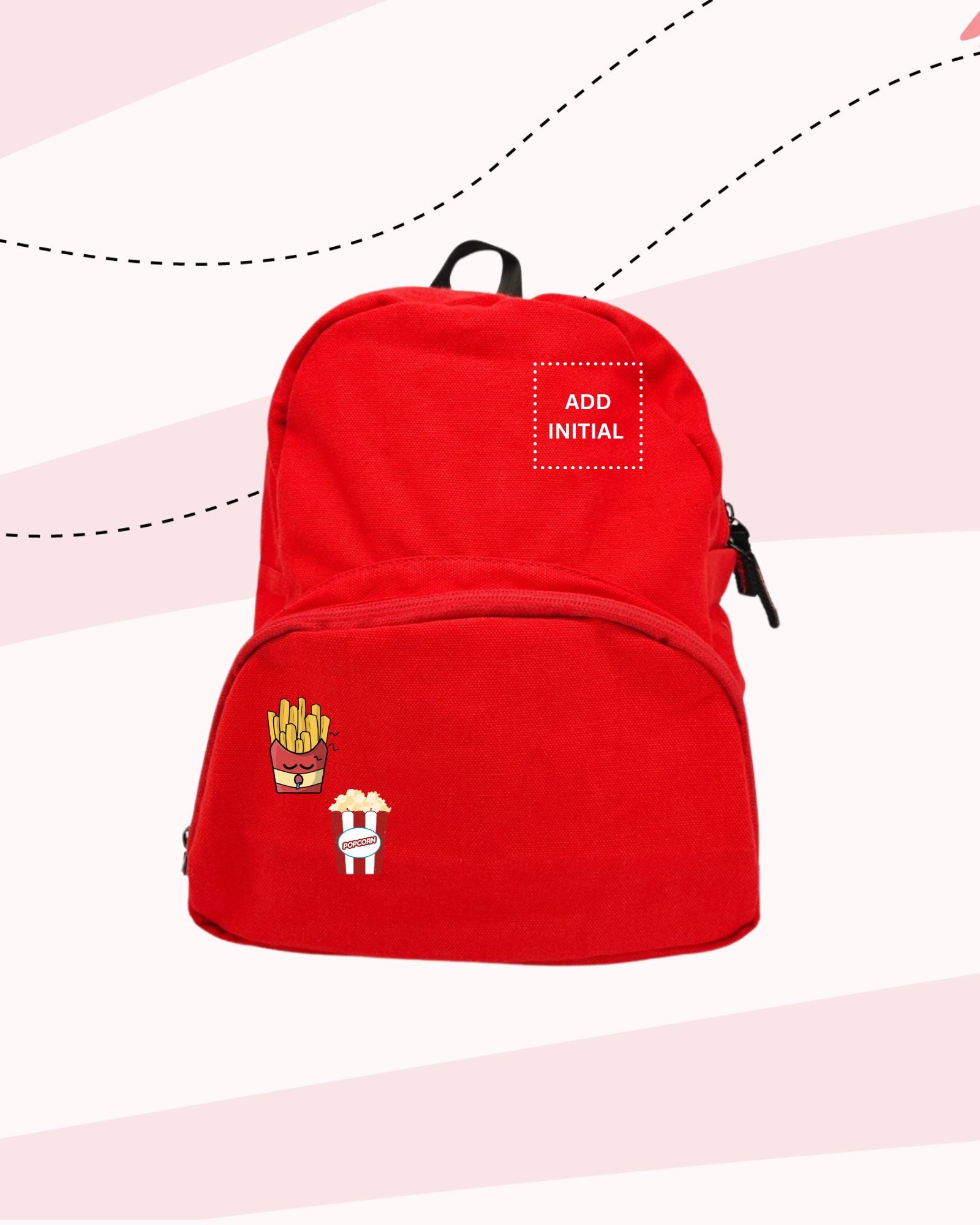 TINY EATS - BACKPACK RED (PRINT)