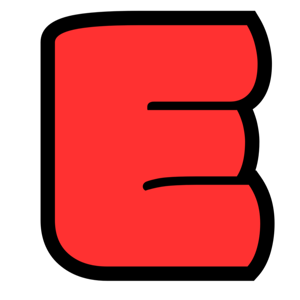 Letter E