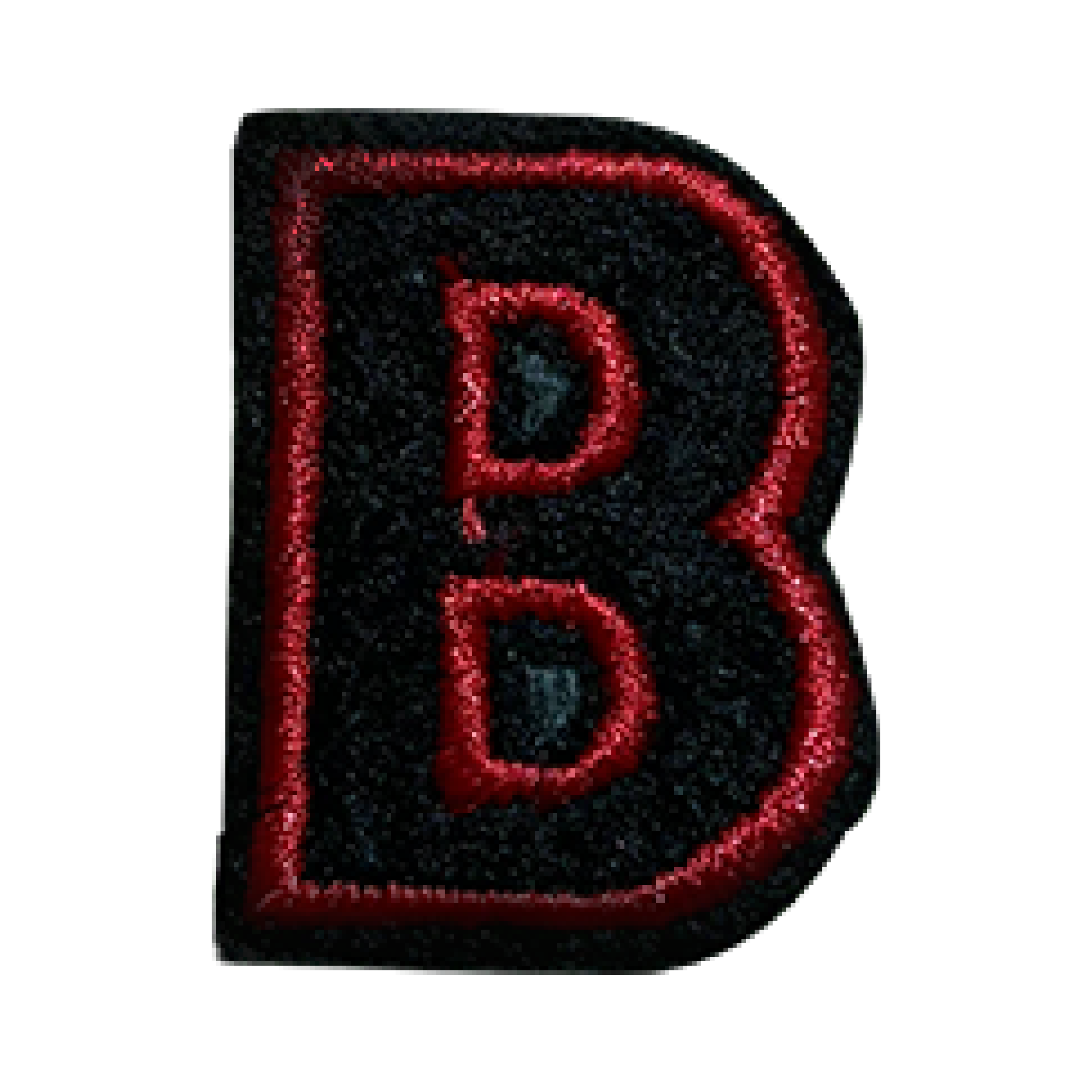 Patch letter b