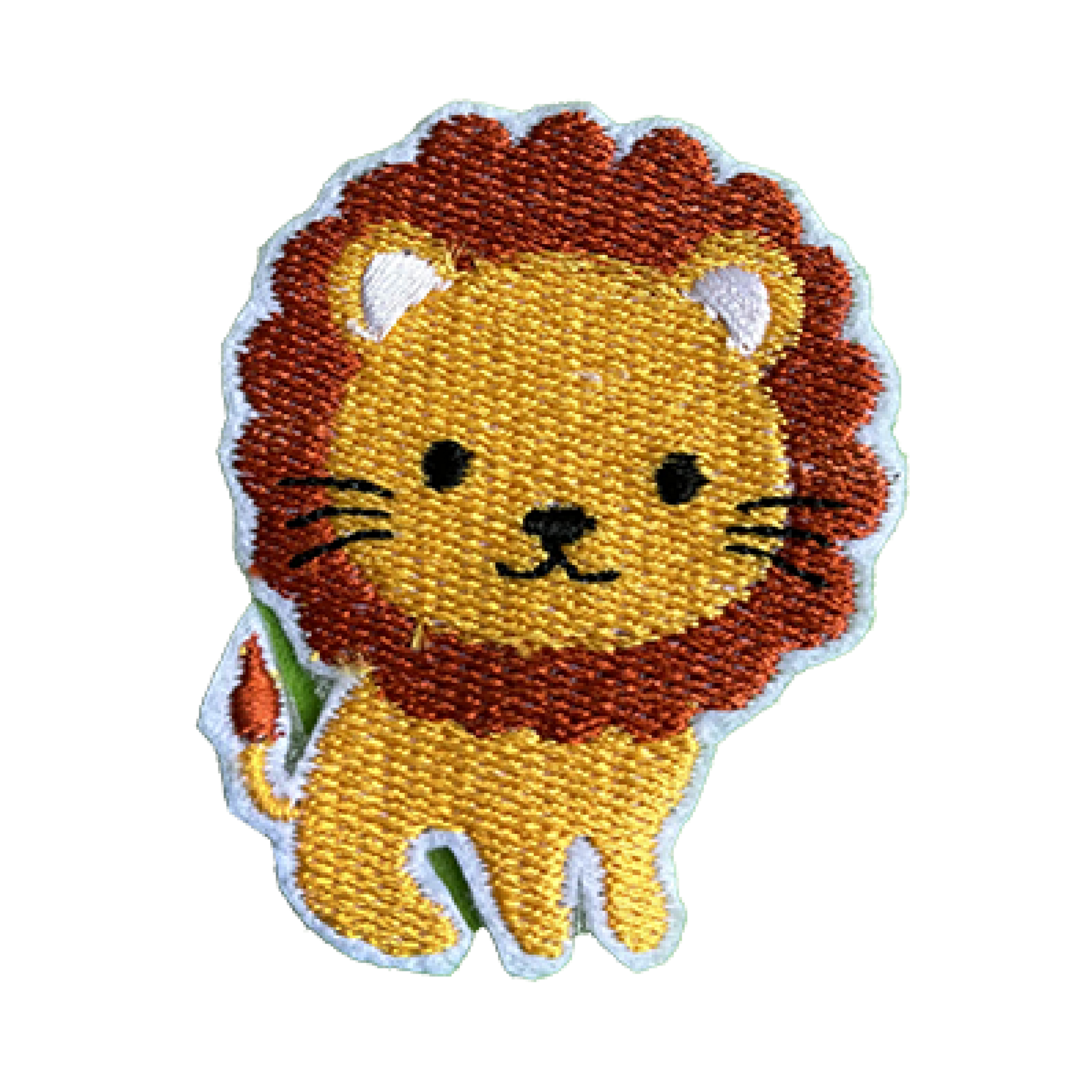 Patch shape lion