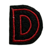 Patch letter D