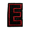 Patch letter E