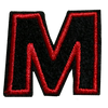 Patch letter M