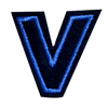 Patch letter V