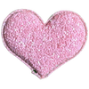 Patch shape pink heart