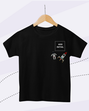 TINY EXPLORES ROUND NECK T-shirt BLACK